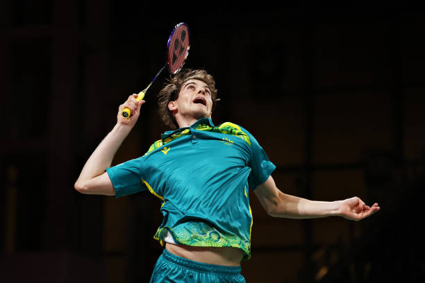 近距离特写!林丹正脸照展现硬汉本色