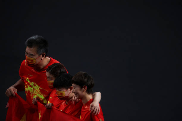 2021乒乓球混双决赛:中国组合许昕/刘诗雯憾负日本摘银